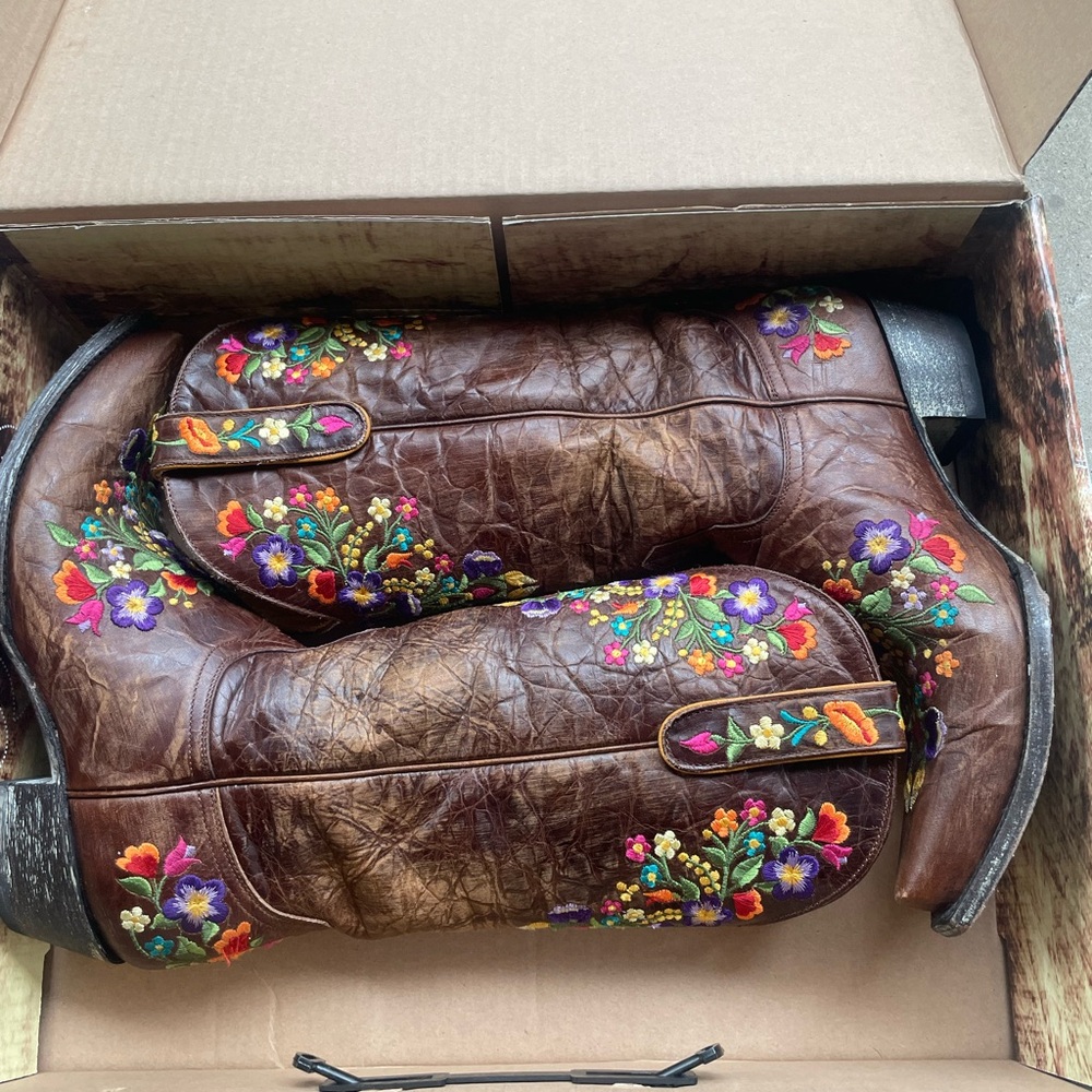 Old gringo embroidered boots - Picture 5 of 6